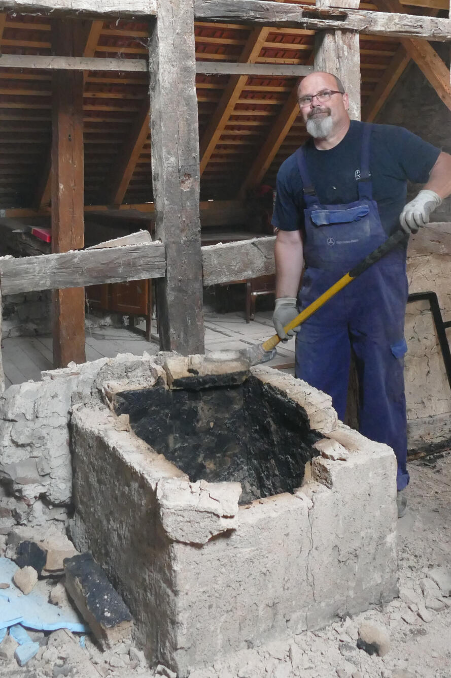 démolition fumoir